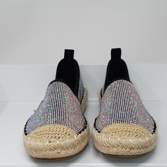 Cape Robbin® For Anthropologie Black and Tan Espadrille Flats with Rope Sole - Picture 7 of 14